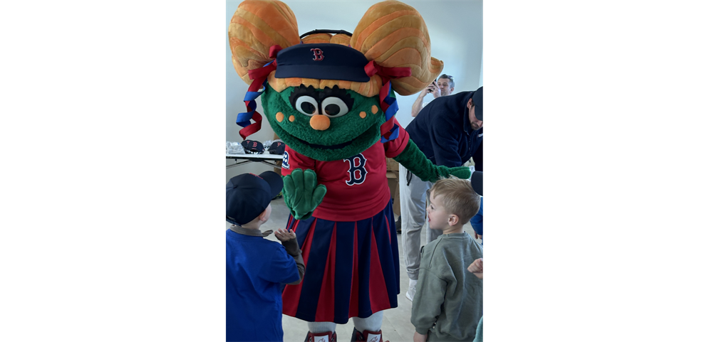 Great turnout at our kickoff event, plus a special visit from Tessie!