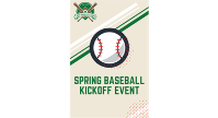 Spring Kickoff Event scheduled for April 12th